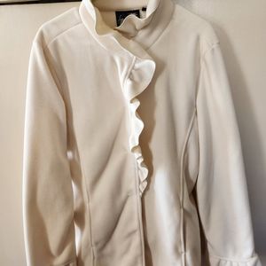 Collection Eivissa Ruffled Fleece Jacket